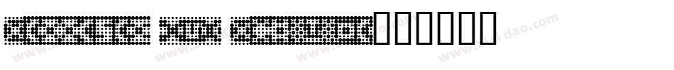 Peppered BTN Positive字体转换